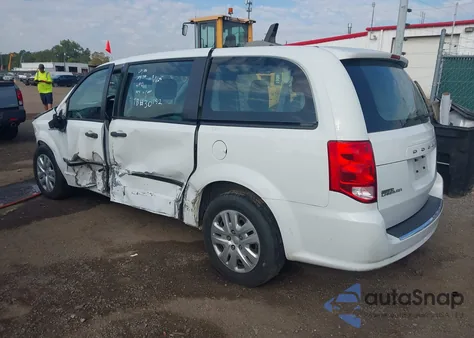 2016 Dodge Grand Caravan American Value Pkg из США, поврежденный, VIN 2C4RDGBG2GR378528